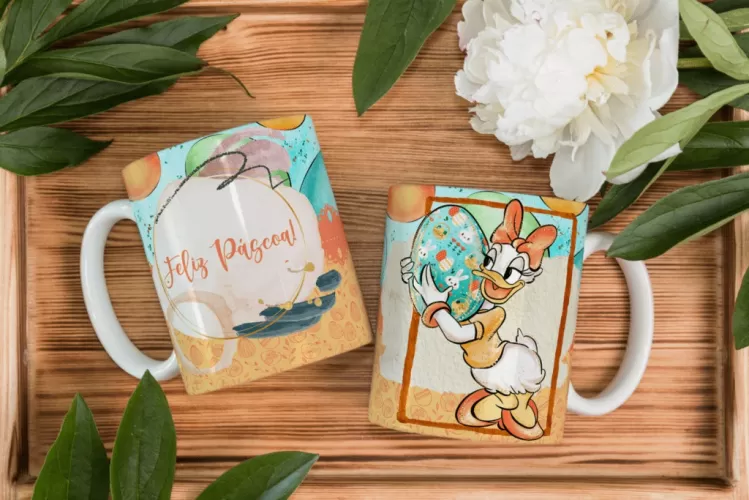 Artes Canecas - Disney Páscoa