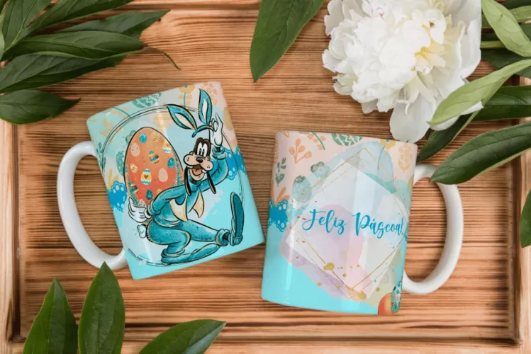 Artes Canecas - Disney Páscoa