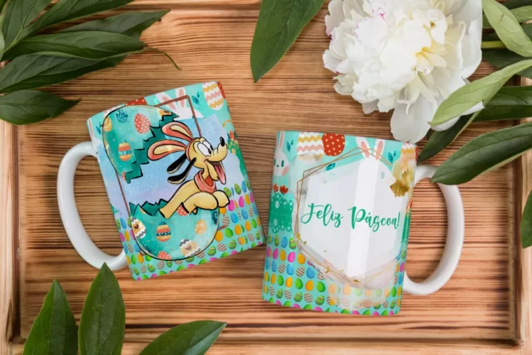 Artes Canecas - Disney Páscoa