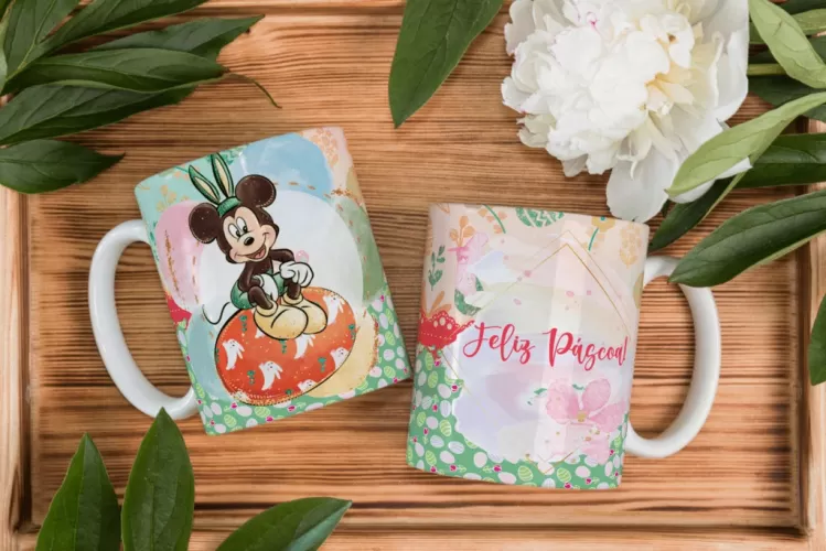Artes Canecas - Disney Páscoa