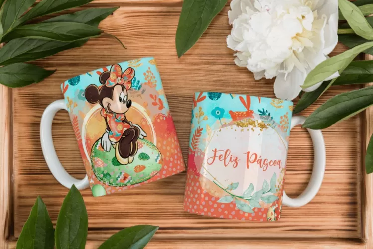 Artes Canecas - Disney Páscoa