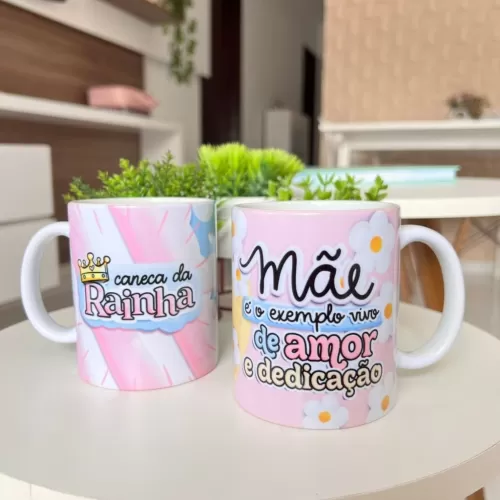 Artes Canecas Mães + Caixa Bolsa