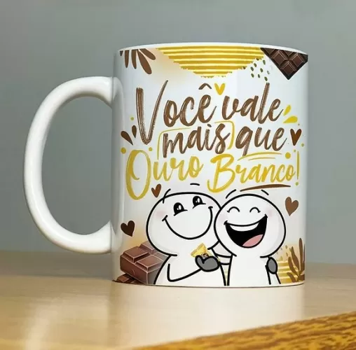 Artes Canecas Páscoa Flork (Abacaxi Sublimático)