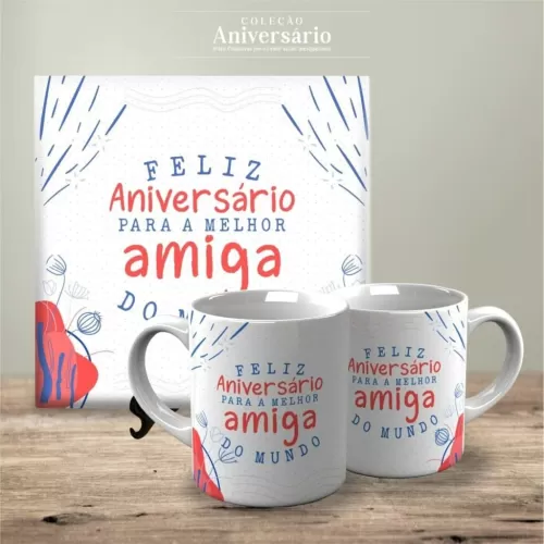 Artes Canecas e Azulejos Aniversário V24 (Vintage)