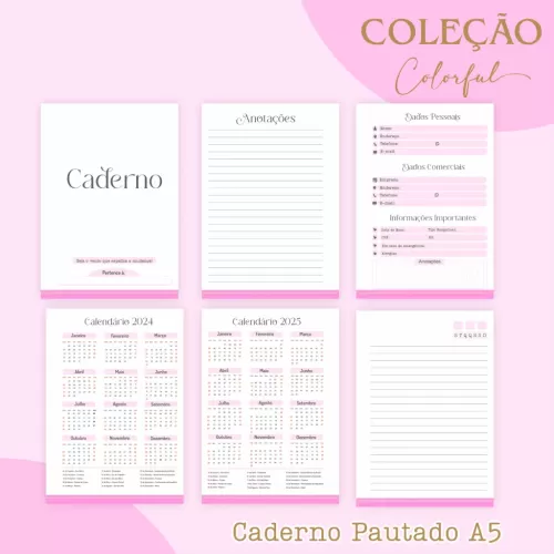 COMBO Color Ful 2024 – 5 Modelos (Pamella)
