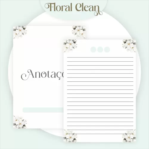 COMBO Floral Clean 2024 – 5 Modelos (Pamella)