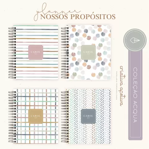 COMBO PLANNER NOSSOS PROPÓSITOS 2024 – Criativa Afetiva