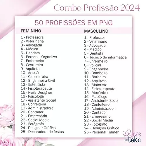 COMBO PROFISSÃO 2024 + VIDEO AULAS – Arquivos Da Toke