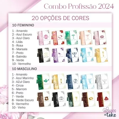COMBO PROFISSÃO 2024 + VIDEO AULAS – Arquivos Da Toke