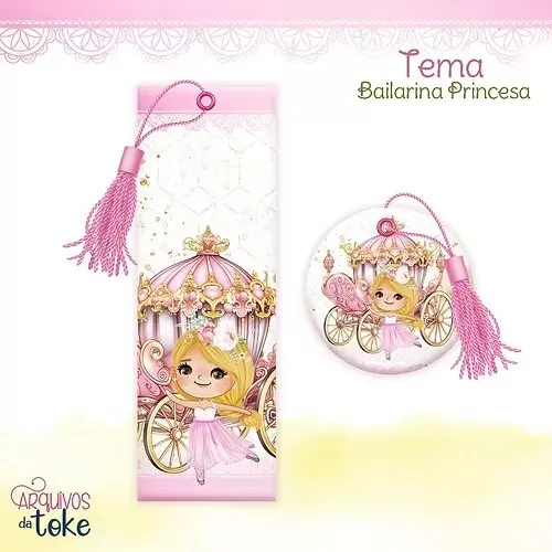 Caderneta Bailarina Princesa – 4 Opções Capas – Arquivos da Toke