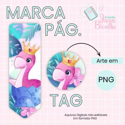 Caderneta de Saúde – Dinossauro Rosa – Jana Bicalho