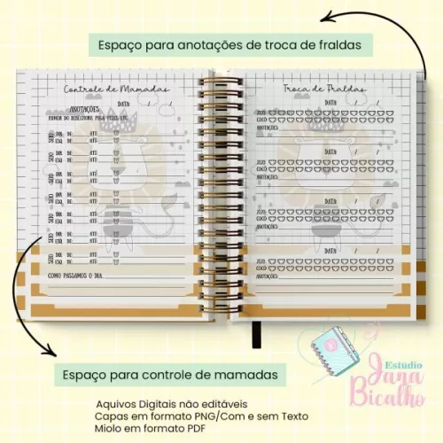 Caderneta de Saúde – Minimalista – Jana Bicalho