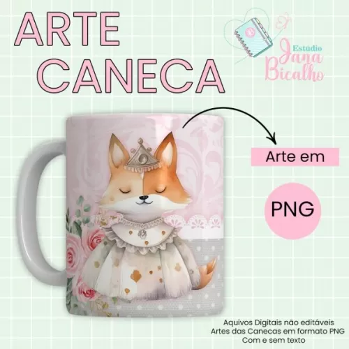 Caderneta de Saúde – Raposa Realeza Menina – Jana Bicalho