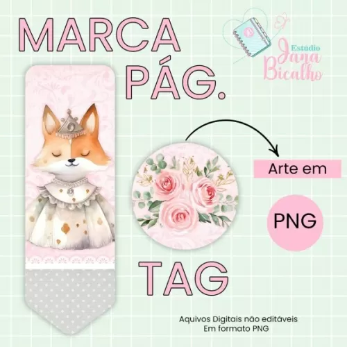 Caderneta de Saúde – Raposa Realeza Menina – Jana Bicalho