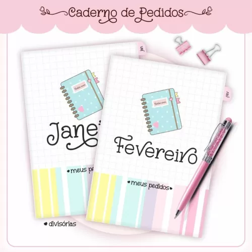Caderno de Pedido Candy – Lina Criativa