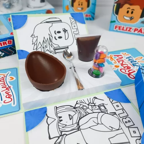 Caixas Mini Explosão Páscoa – 20 Temas (Chuvinha de Papel)