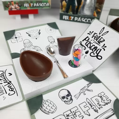 Caixas Mini Explosão Páscoa – 20 Temas (Chuvinha de Papel)