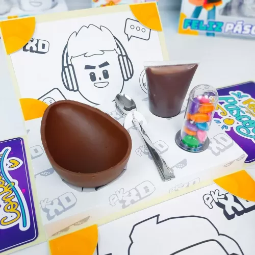 Caixas Mini Explosão Páscoa – 20 Temas (Chuvinha de Papel)