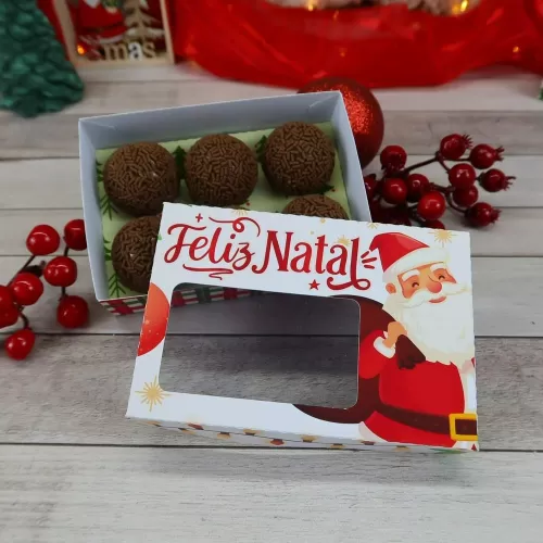 Caixas para Doces – Natal 2023 (Chuvinha de Papel)