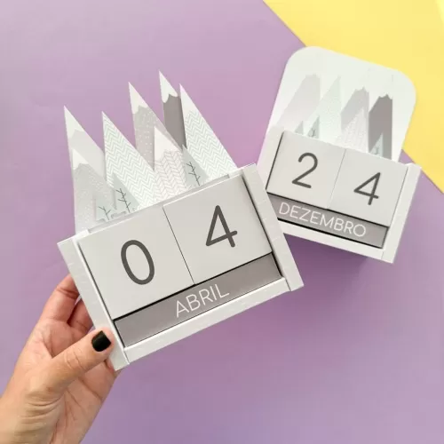 Calendário Permanente (Tudo pra Papelaria)