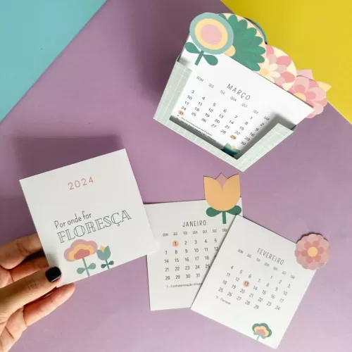 Calendário de mesa 2024 | Calendários