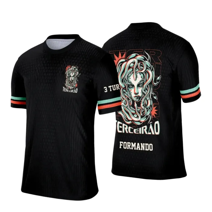 Camisa Terceirão Medusa 2026 - Arte Template Estampa Camisa Terceirão Medusa 2026 - Arte Template Estampa