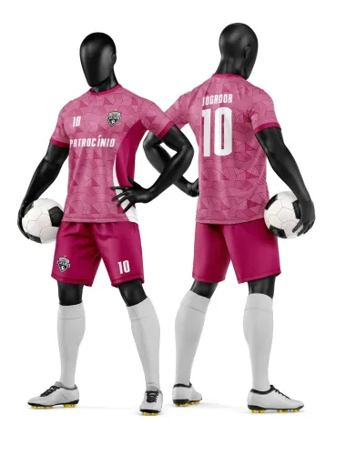 Camisa e Short de Futebol Amador Personalizado Camisa e Short de Futebol Amador Personalizado