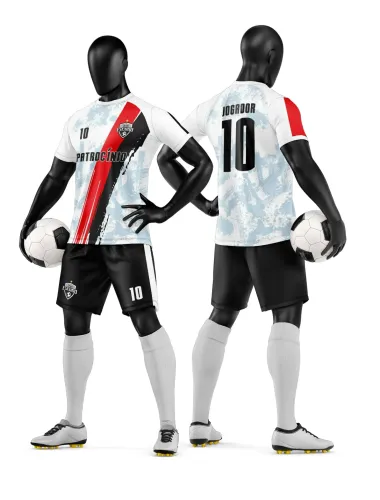 Camisa e Short de Futebol Amador Personalizado