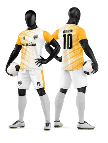 Camisa e Short de Futebol Amador Personalizado