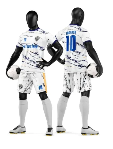 Camisa e Short de Futebol Amador Personalizado