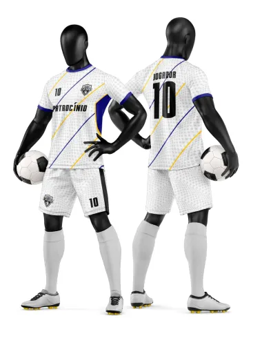 Camisa e Short de Futebol Amador Personalizado