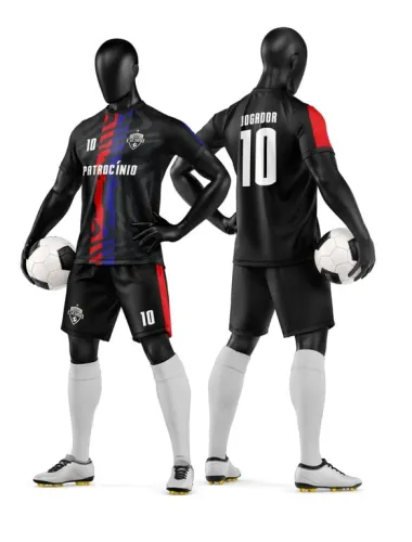 Camisa e Short de Futebol Amador Personalizado Camisa e Short de Futebol Amador Personalizado