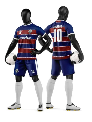 Camisa e Short de Futebol Amador Personalizado Camisa e Short de Futebol Amador Personalizado