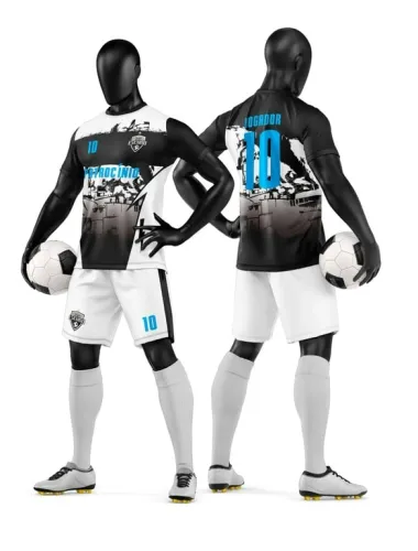 Camisa e Short de Futebol Amador Personalizado Camisa e Short de Futebol Amador Personalizado