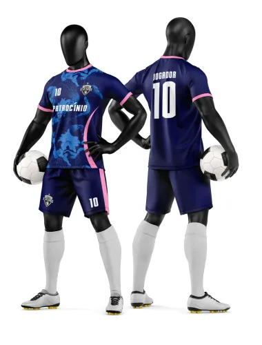 Camisa e Short de Futebol Amador Personalizado
