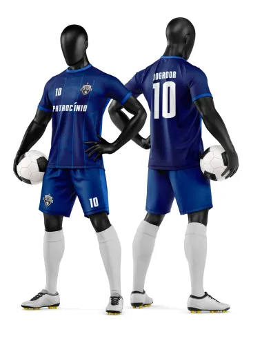 Camisa e Short de Futebol Amador Personalizado