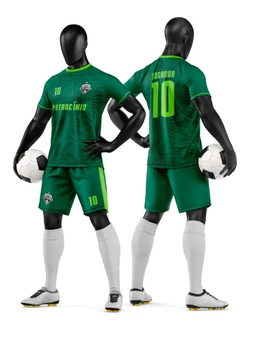 Camisa e Short de Futebol Amador Personalizado