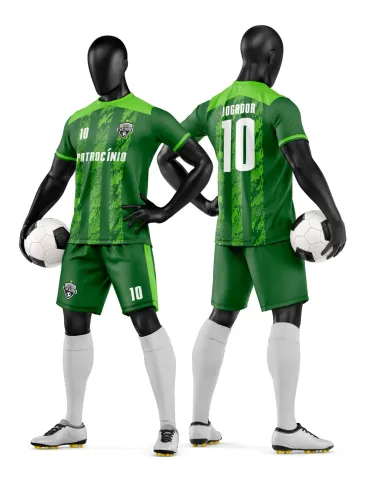 Camisa e Short de Futebol Amador Personalizado