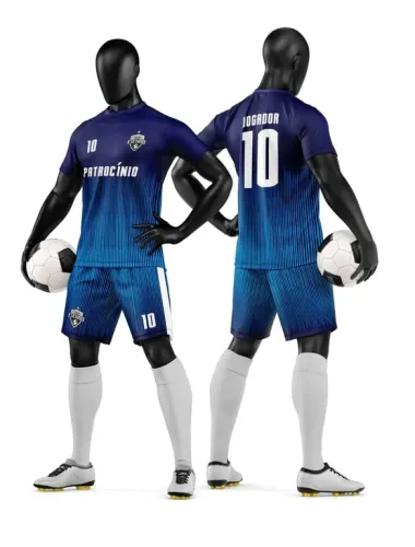 Camisa e Short de Futebol Amador Personalizado Camisa e Short de Futebol Amador Personalizado