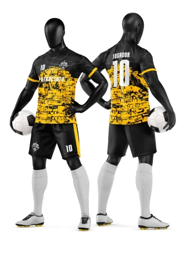 Camisa e Short de Futebol Amador Personalizado