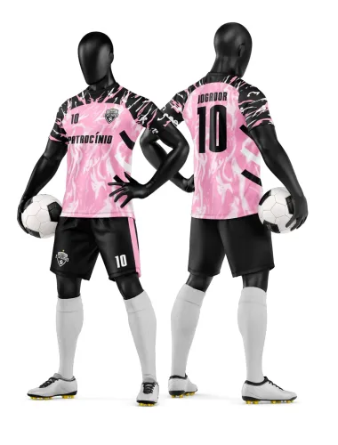 Camisa e Short de Futebol Amador Personalizado
