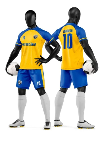 Camisa e Short de Futebol Amador Personalizado