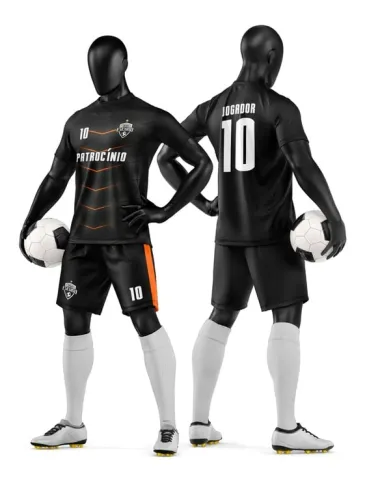 Camisa e Short de Futebol Amador Personalizado Camisa e Short de Futebol Amador Personalizado