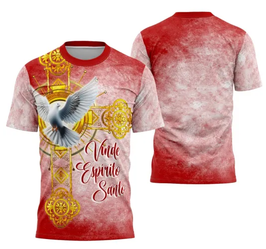 Camiseta Católica Crisma - Religiosa 