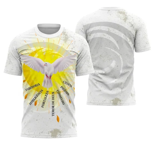 Camiseta Católica Crisma - Religiosa 