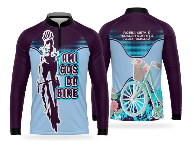 Camiseta Ciclismo Equipe – Design Personalizado para Estampa