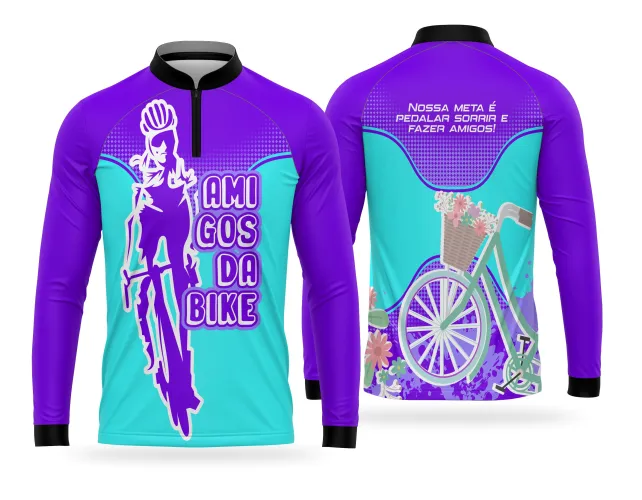 Camiseta Ciclismo Equipe – Design Personalizado para Estampa