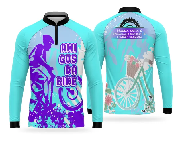 Camiseta Ciclismo Equipe – Design Personalizado para Estampa