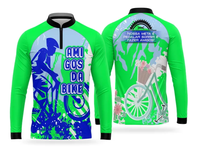 Camiseta Ciclismo Equipe – Design Personalizado para Estampa