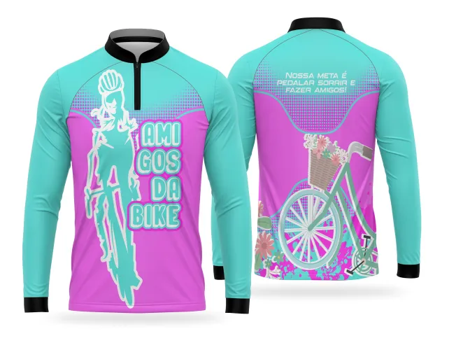 Camiseta Ciclismo Equipe – Design Personalizado para Estampa